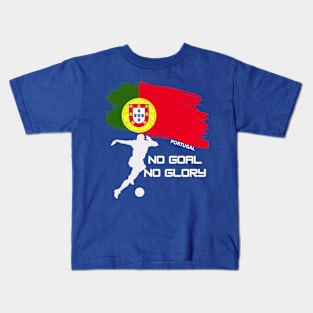 Soccer Portugal flag Kids T-Shirt